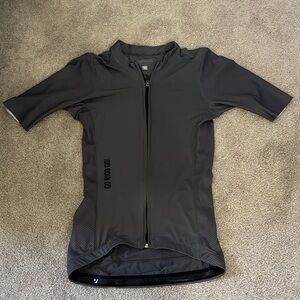 Dark Grey Short Sleeve Cycling Jersey